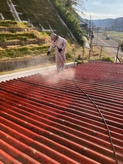 スレート屋根塗装